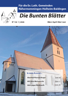Bunte Blätter Nr. 142 März 2026 - Juni 2026 