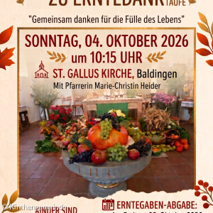 Erntedank Baldingen 2026